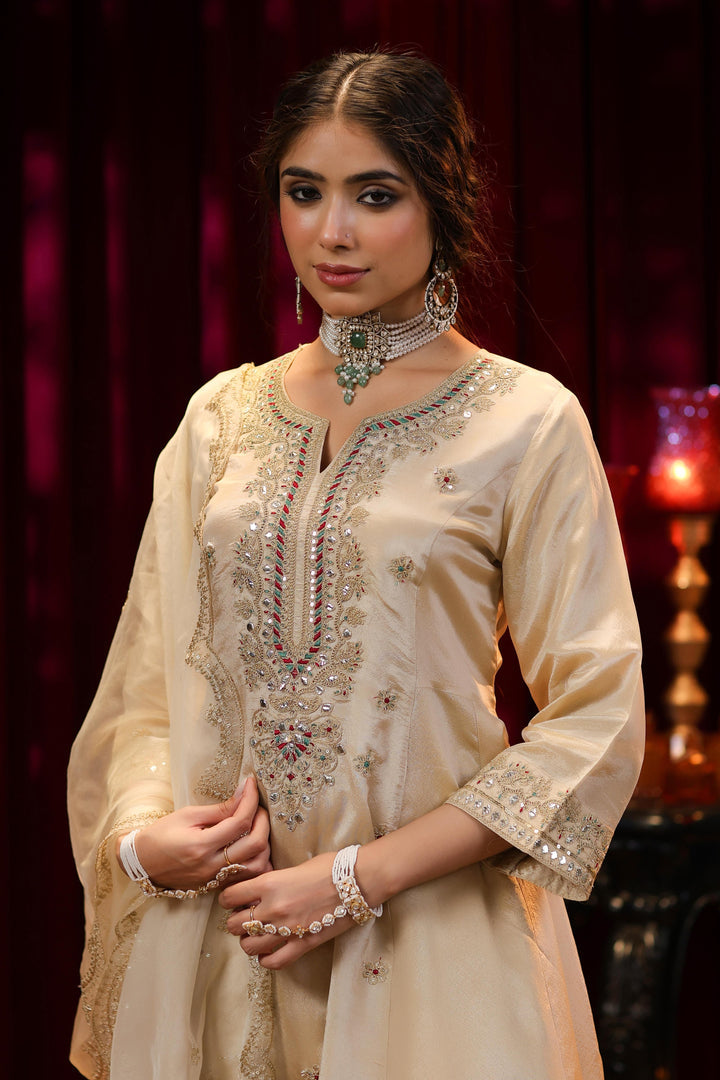 Designer Embroidered Anarkali Suit Set for Women | Festive & Ethnic Wear with Dupatta
