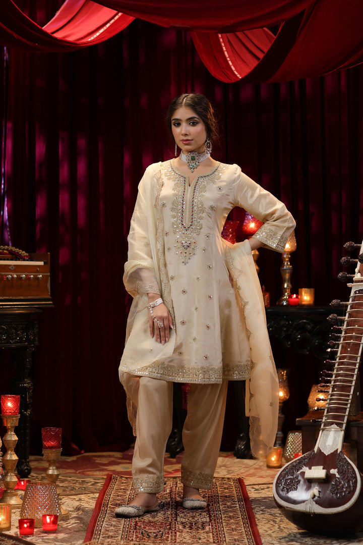 Designer Embroidered Anarkali Suit Set for Women | Festive & Ethnic Wear with Dupatta