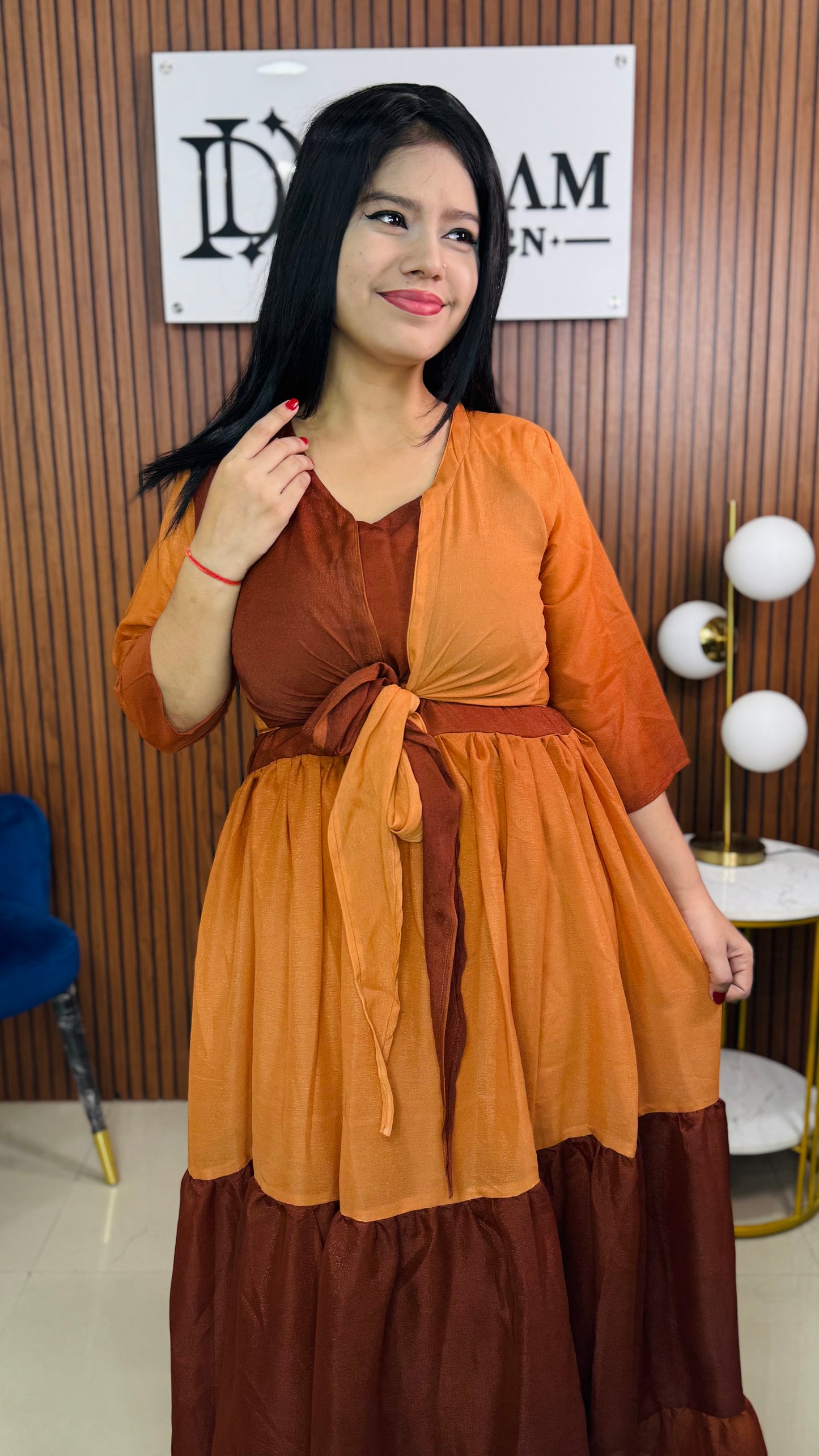 Women’s Fashionable Ombre Maxi Dress for Party & Casual Wear