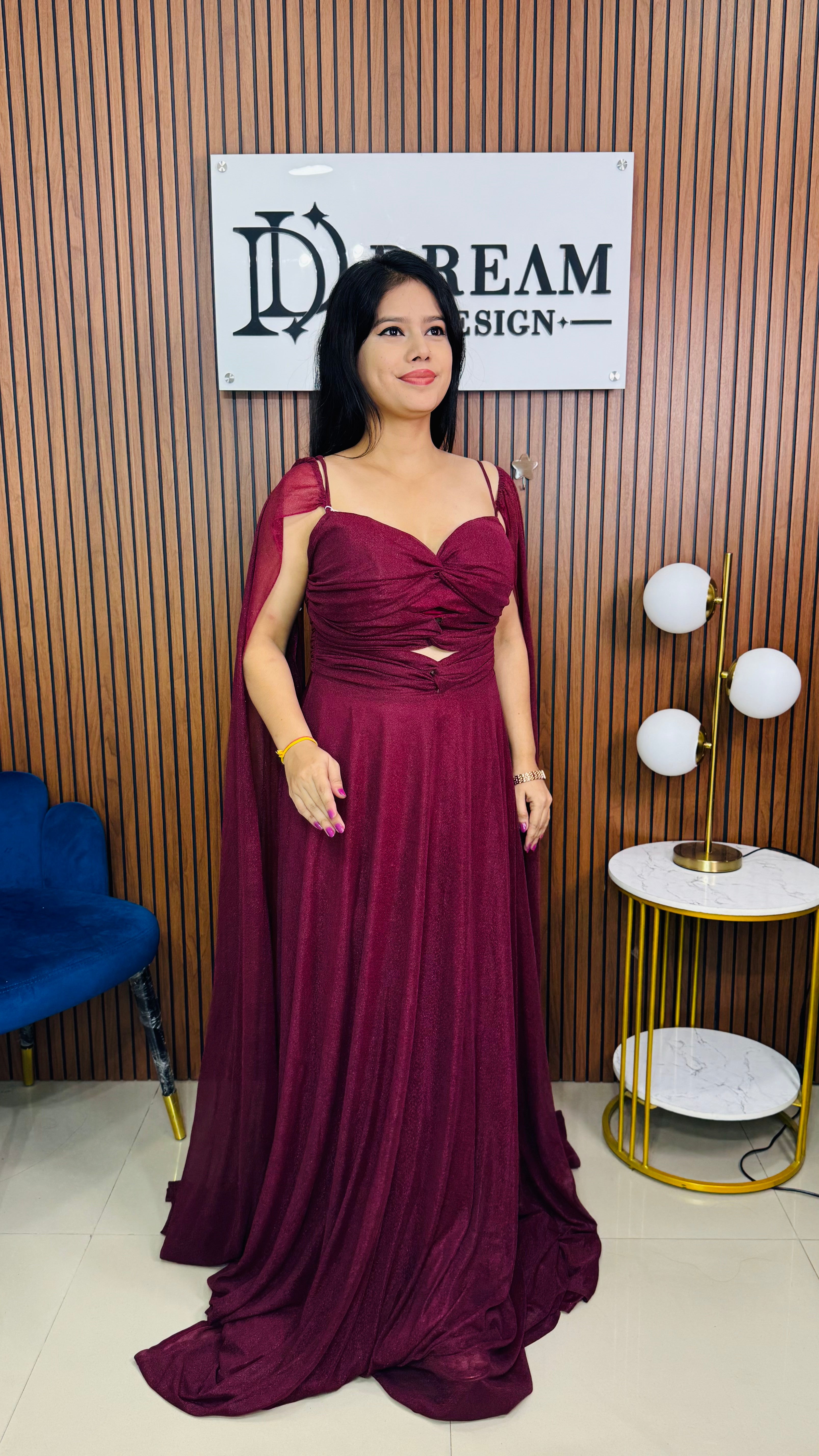 Trendy Floor Length Evening