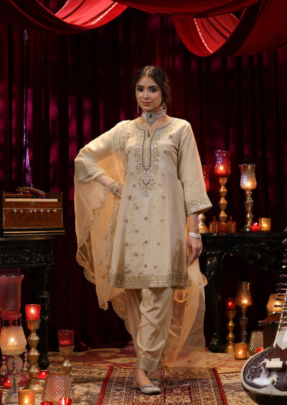 Designer Embroidered Anarkali Suit Set for Women  Festive & Ethnic Wear with Dupatta