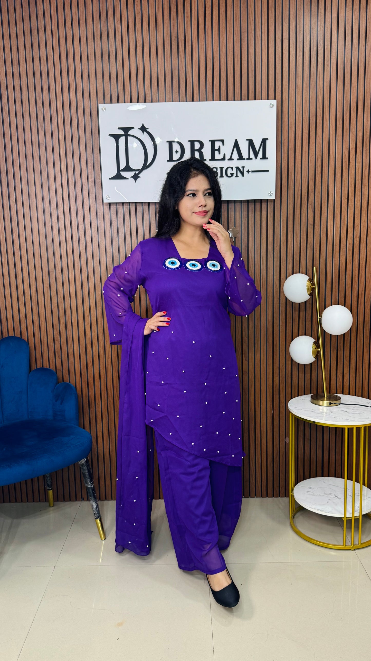 Designer Co-ord Set with Dupatta | Elegant Party & Festive Wear
