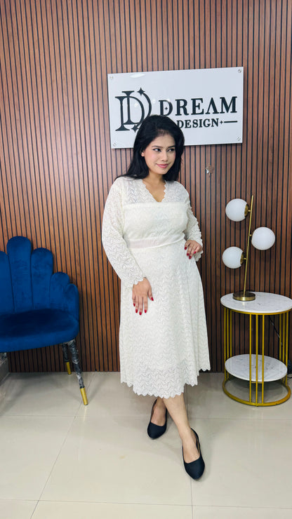 Trendy Fit & Flare Short Dress | Western Wear for Women