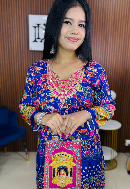 Women’s Printed Ethnic Co-Ord Set | Festival & Casual Wear